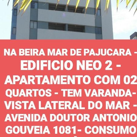 Na Beira Mar: Pajuçara Beachfront Apartment with Ocean View Maceio  Exterior photo