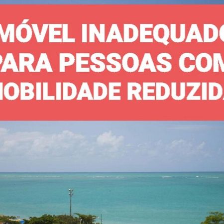 Na Beira Mar: Pajuçara Beachfront Apartment with Ocean View Maceio  Exterior photo